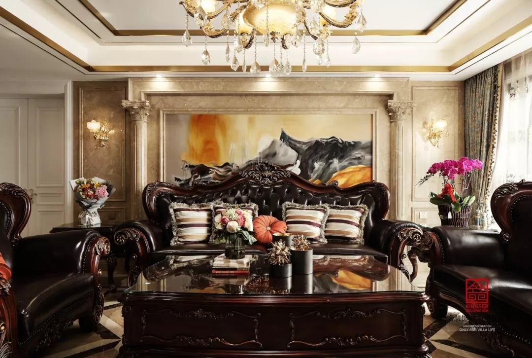 天山九峯210平米新古典風(fēng)格裝修實(shí)景