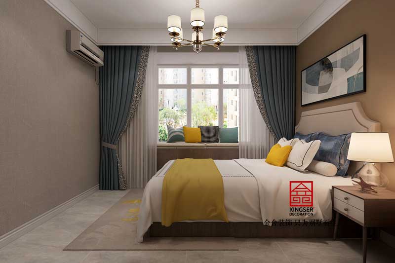 天山國賓壹號(hào)裝修-簡約風(fēng)格-臥室