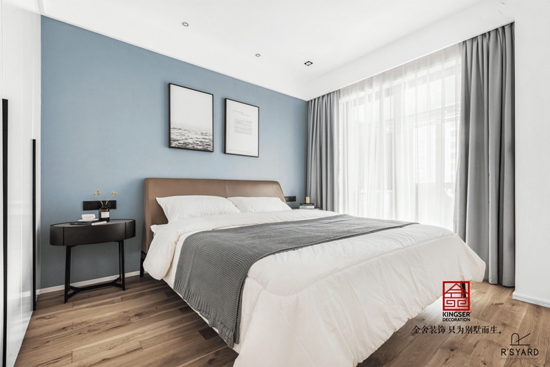 榮逸院子119平現(xiàn)代簡(jiǎn)約裝飾設(shè)計(jì)圖-臥室