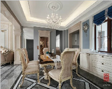 客餐區(qū)域同在一個空間，用什么燈具來搭配