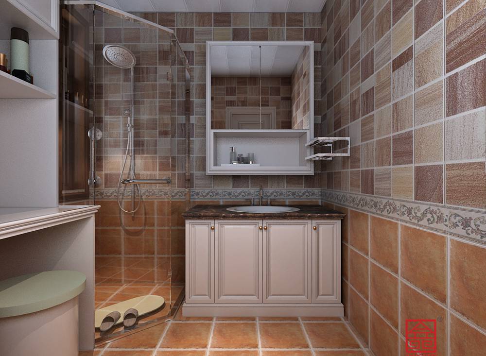 國賓壹號(hào)139平米裝修-歐式風(fēng)格-衛(wèi)生間