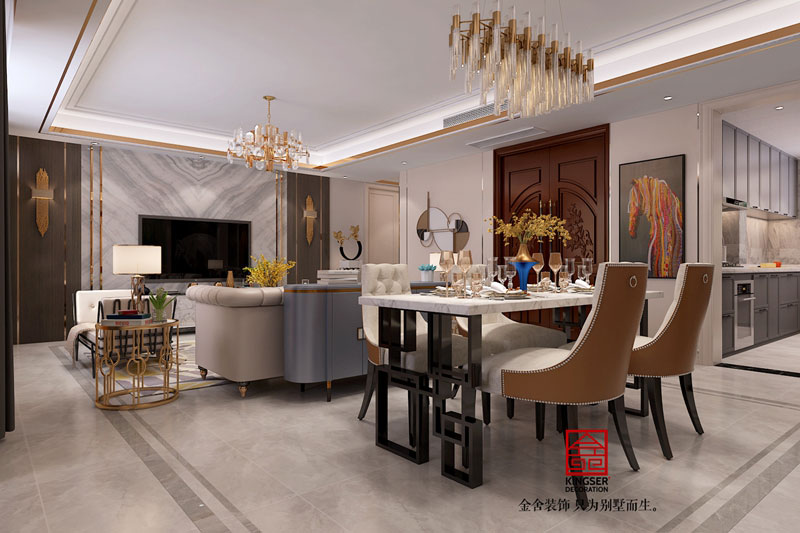 國賓壹號(hào)裝修設(shè)計(jì)-餐廳效果圖