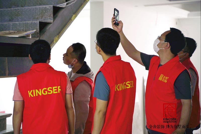 金舍裝飾董事長關注工程監(jiān)督巡檢月