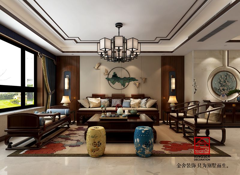 保定玉蘭灣裝修設(shè)計(jì)客廳效果圖