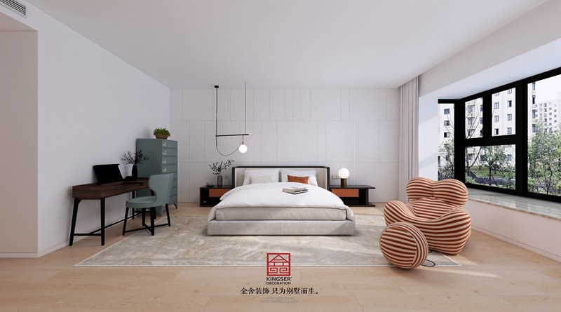 恒大華府極簡(jiǎn)主義臥室裝修設(shè)計(jì)