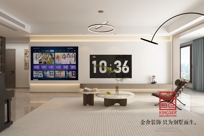 林蔭大院160平現(xiàn)代簡(jiǎn)約風(fēng)格裝修設(shè)計(jì)